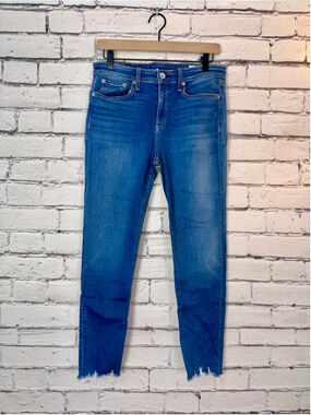 Women's Rag & Bone Jeans size 29 Cate Mid Rise Ankle Skinny Blue Jeans size 8
